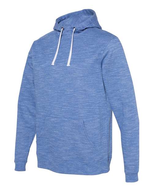 J. America - Mélange Fleece Hooded Sweatshirt - 8677