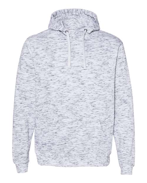 J. America - Mélange Fleece Hooded Sweatshirt - 8677