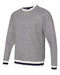 J. America - Peppered Fleece Crewneck Sweatshirt - 8702