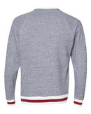 J. America - Peppered Fleece Crewneck Sweatshirt - 8702