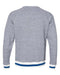 J. America - Peppered Fleece Crewneck Sweatshirt - 8702