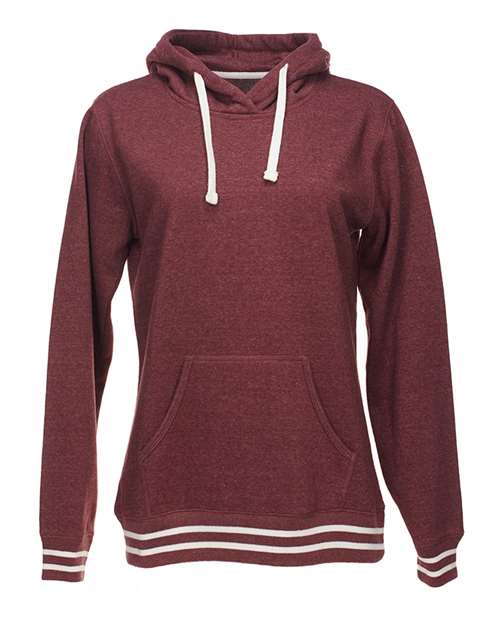 J. America - Women’s Relay Hooded Sweatshirt - 8651