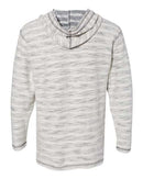 J. America - Baja French Terry V-Neck Hooded Pullover - 8692