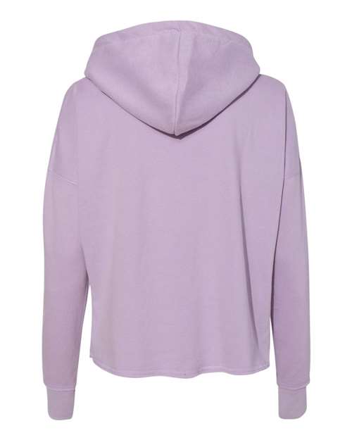 J. America - Women’s Lounge Fleece Hi-Low Hooded Sweatshirt - 8684