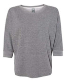 J. America - Women's Lounge Fleece Dolman Crewneck Sweatshirt - 8685