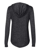 J. America - Women’s Cozy Jersey Hooded Pullover - 8655