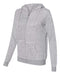 J. America - Women’s Cozy Jersey Hooded Full-Zip - 8656