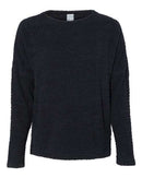 J. America - Women’s Teddy Fleece Crewneck Pullover - 8681