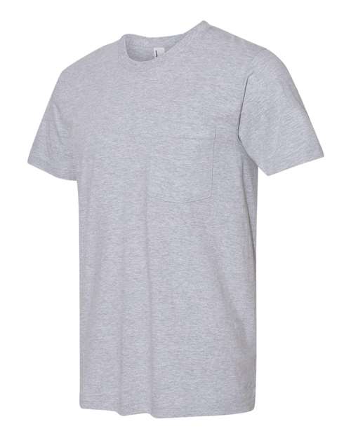 American Apparel - Unisex Fine Jersey Pocket Tee - 2406W