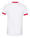 American Apparel - Unisex 50/50 Ringer Tee - BB410W