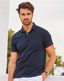 Tommy Hilfiger - Sanders Tipped Cotton Piqué Sport Shirt - 13H2150