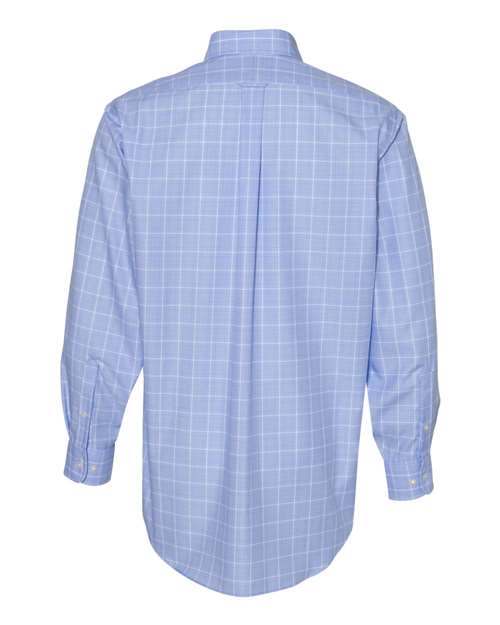 Van Heusen - Blue Suitings Non-Iron Patterned Shirt - 13V0467