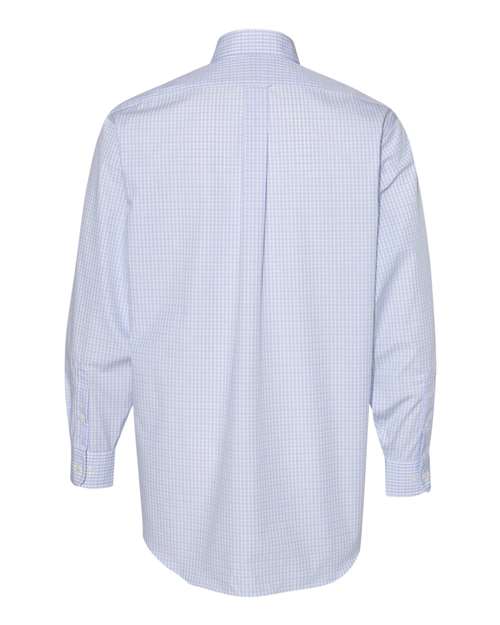 Van Heusen - Blue Suitings Non-Iron Patterned Shirt - 13V0467