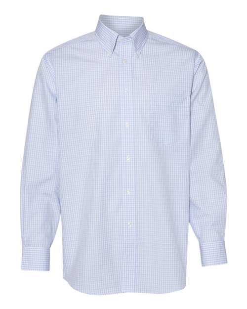 Van Heusen - Blue Suitings Non-Iron Patterned Shirt - 13V0467