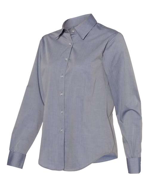 Van Heusen - Women's Chambray Spread Collar Shirt - 13V0466