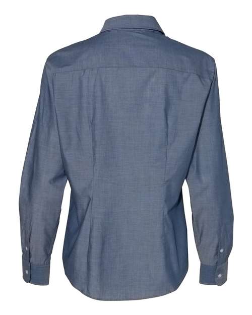 Van Heusen - Women's Chambray Spread Collar Shirt - 13V0466