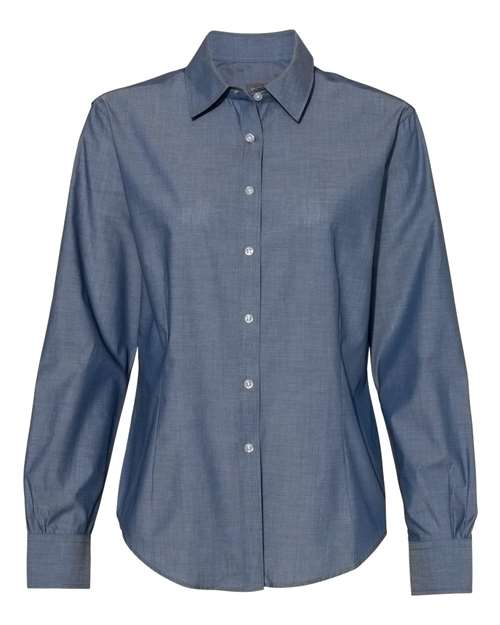 Van Heusen - Women's Chambray Spread Collar Shirt - 13V0466