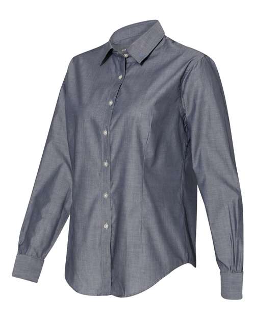 Van Heusen - Women's Chambray Spread Collar Shirt - 13V0466