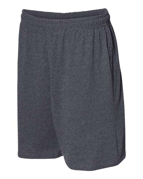 Russell Athletic - Essential Jersey Cotton 10" Shorts with Pockets - 25843M