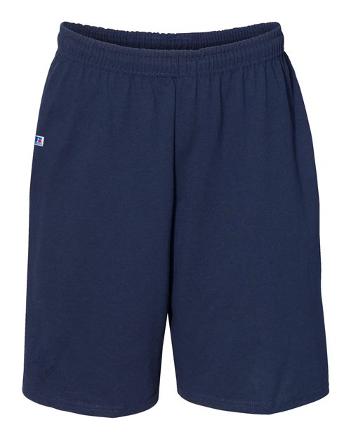 Russell Athletic - Essential Jersey Cotton 10" Shorts with Pockets - 25843M