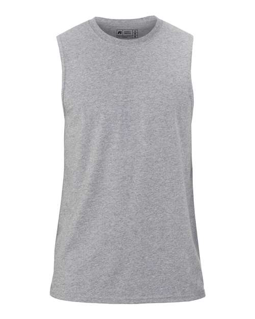 Russell Athletic - Essential Jersey Sleeveless Muscle T-Shirt - 64MTTM