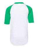 Augusta Sportswear - Youth Three-Quarter Sleeve Baseball Jersey - 4421