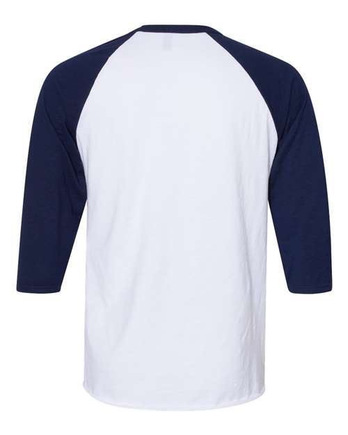 JERZEES - Premium Blend Ringspun Three-Quarter Sleeve Raglan Baseball T-Shirt - 560RR