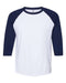 JERZEES - Premium Blend Ringspun Three-Quarter Sleeve Raglan Baseball T-Shirt - 560RR