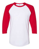 JERZEES - Premium Blend Ringspun Three-Quarter Sleeve Raglan Baseball T-Shirt - 560RR