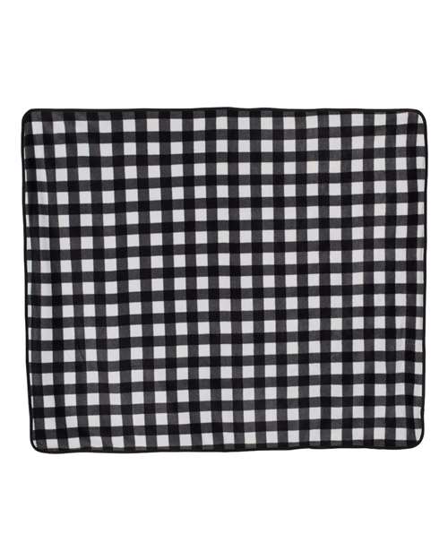 Alpine Fleece - Polyester/Nylon Patterned Picnic Blanket - 8702