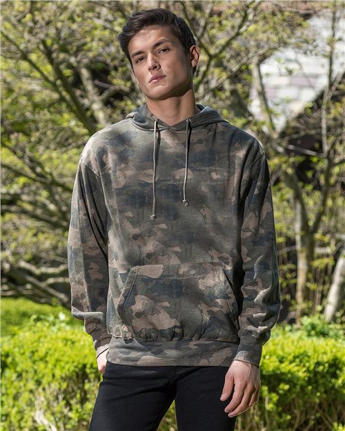 MV Sport - Classic Fleece Tie-Dye Hooded Sweatshirt - 1290