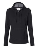 J. America - Women’s Omega Stretch Snap-Placket Hooded Pullover - 8431