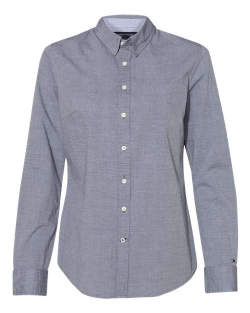 Tommy Hilfiger - Women's Capote End-on-End Chambray Shirt - 13H4377