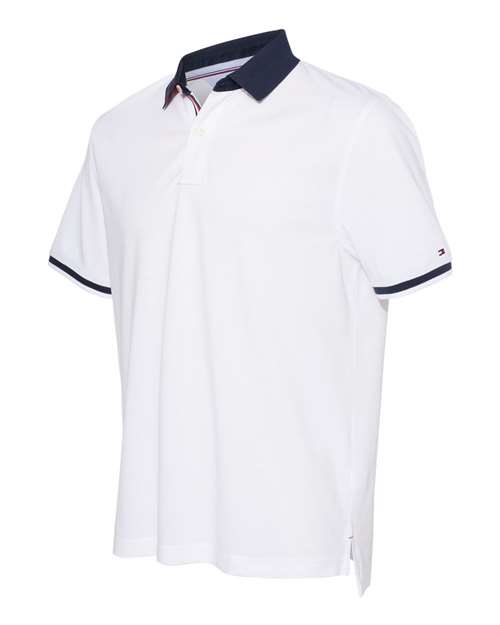 Tommy Hilfiger - Sanders Tipped Cotton Piqué Sport Shirt - 13H2150