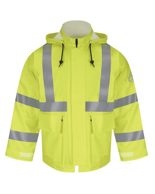 Bulwark - Hi-Visibility Flame-Resistant Rain Jacket - JXN4