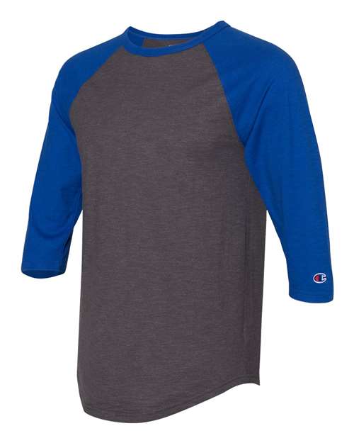 Champion - Premium Fashion Raglan Three-Quarter Sleeve Baseball T-Shirt - CP75