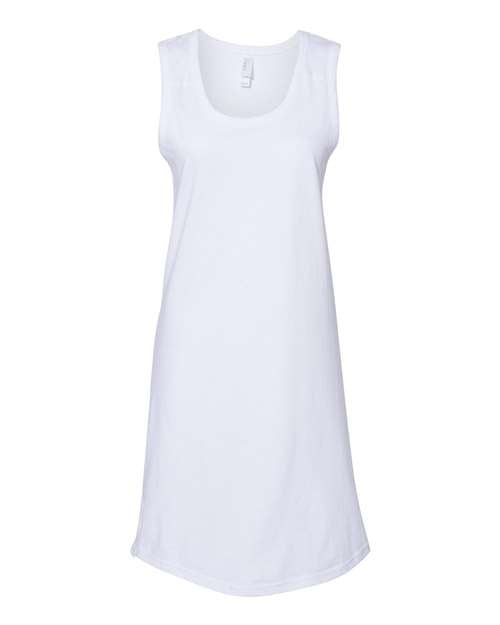 LAT - Women's Fine Jersey Racerback Tank Dress - 3523