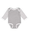 Rabbit Skins - Infant Long Sleeve Baby Rib Bodysuit - 4411