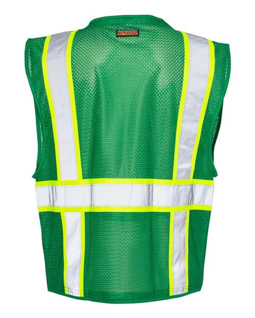 Kishigo - EV Series® Enhanced Visibility Multi-Pocket Mesh Vest - B100-111