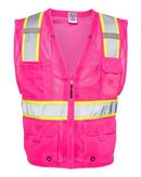 Kishigo - EV Series® Enhanced Visibility Multi-Pocket Mesh Vest - B100-111