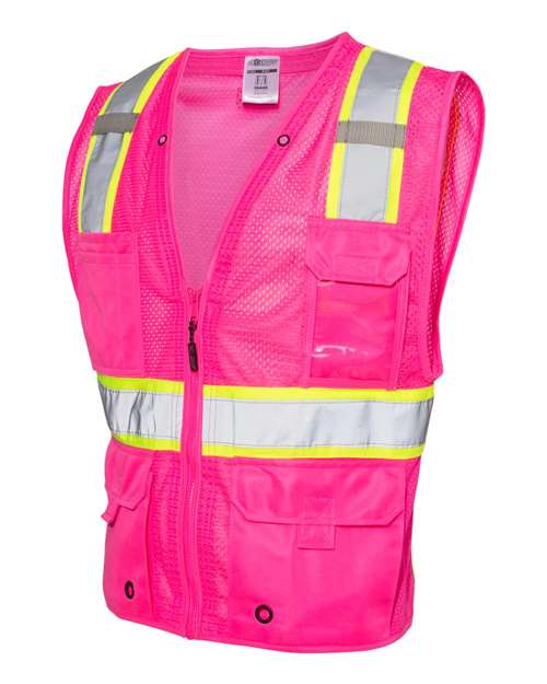 Kishigo - EV Series® Enhanced Visibility Multi-Pocket Mesh Vest - B100-111