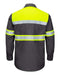 Red Kap - Hi-Visibility Colorblock Ripstop Long Sleeve Work Shirt - SY70