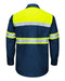 Red Kap - Hi-Visibility Colorblock Ripstop Long Sleeve Work Shirt - SY70