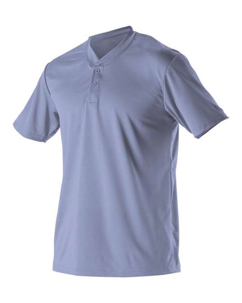 Alleson Athletic - Baseball Two Button Henley Jersey - 522MM