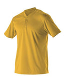 Alleson Athletic - Baseball Two Button Henley Jersey - 522MM