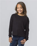 Boxercraft - Girls' Cuddle Boxy Sweatshirt - YL06