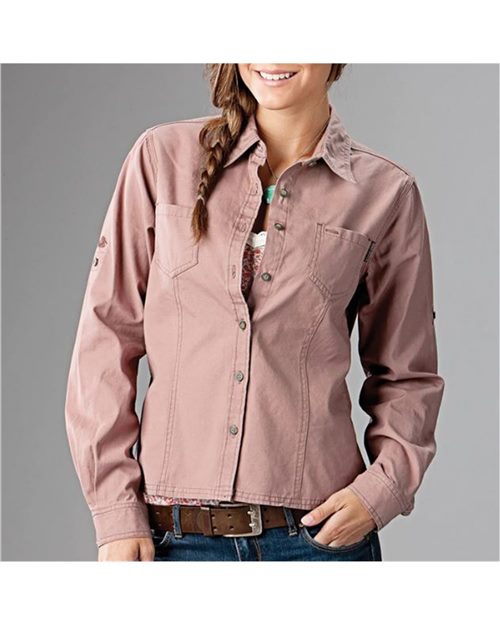 DRI DUCK - Sawtooth Collection Women's Mortar Long Sleeve Shirt - 8284