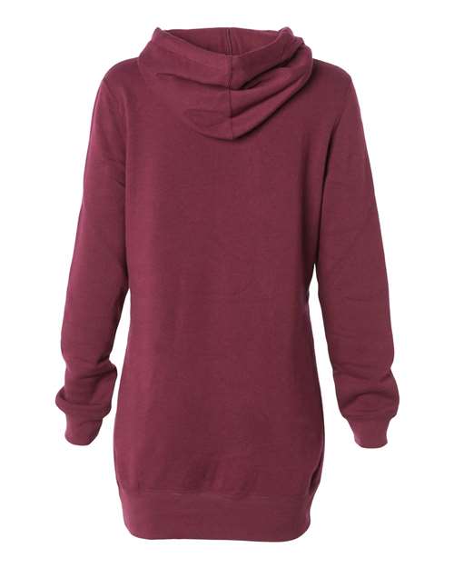 Independent Trading Co. - Women’s Special Blend Hooded Sweatshirt Dress - PRM65DRS