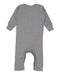 Rabbit Skins - Infant Long Legged Baby Rib Bodysuit - 4412