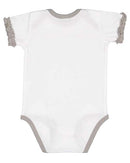 Rabbit Skins - Infant Ruffle Fine Jersey Bodysuit - 4429